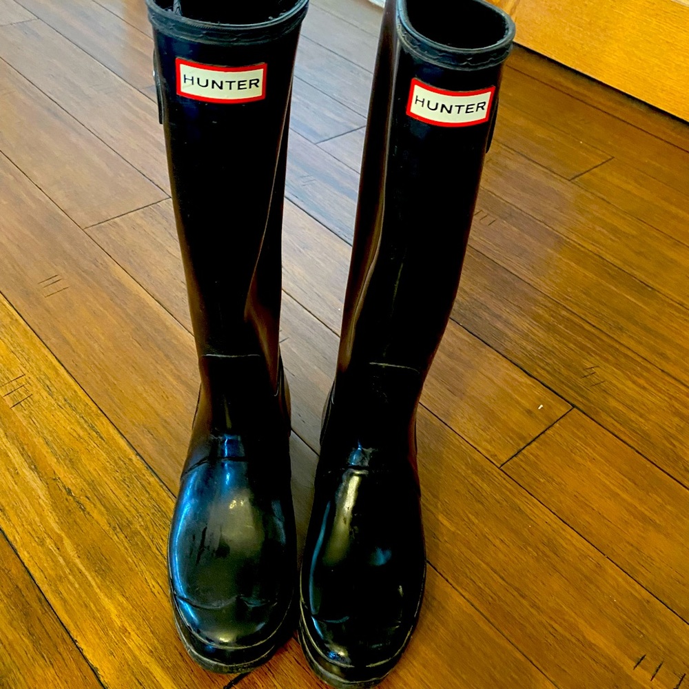Hunter rain boots